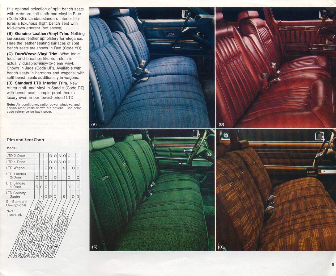 1978 Ford LTD Brochure Page 3